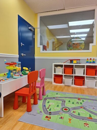 Therapy session room at KidStart
