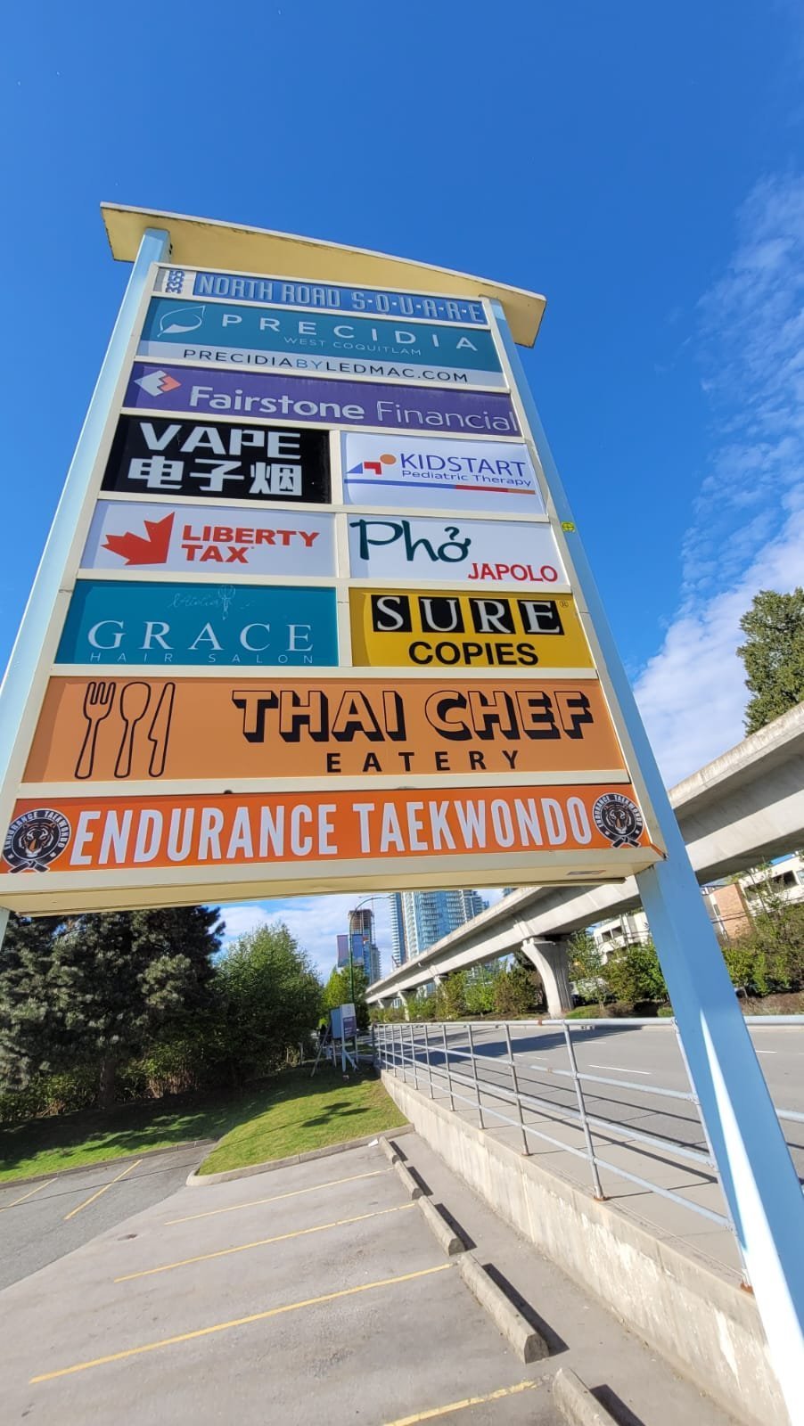 KidStart Pediatric Therapy exterior signage in Burnaby